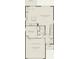 Detailed first floor layout featuring kitchen, gathering room, bedroom, and two-car garage at 17291 Saw Palmetto Ave, Clermont, FL 34714