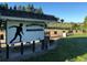 Community horseshoe pits surrounded by landscaping, providing a fun outdoor activity for residents at 25527 Oak Aly, Leesburg, FL 34748