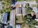 Aerial view outlining the property's boundaries, showcasing its location and surrounding neighborhood at 2741 S Brown Ave, Orlando, FL 32806