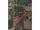 Aerial view of expansive lot with mature trees, offering privacy and natural beauty in a desirable location at 36126 Cr 439, Eustis, FL 32726