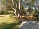 Backyard with a shed, mature trees, and ample space at 36845 Taylor Mill Rd, Fruitland Park, FL 34731