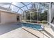 Enjoy this large spa in the screened lanai overlooking the backyard at 36845 Taylor Mill Rd, Fruitland Park, FL 34731