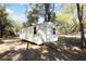 Shed featuring a ramp and durable siding at 36845 Taylor Mill Rd, Fruitland Park, FL 34731