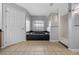 Bright bathroom features a soaking tub and glass-enclosed shower at 3900 Sw 102Nd Pl, Ocala, FL 34476
