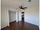 Bedroom featuring closet and ceiling fan at 5214 Via Hacienda Cir # A308, Orlando, FL 32839