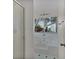 A modern bathroom featuring a soaking tub with jets, white tile, and natural light at 5402 Rosewall Cir, Leesburg, FL 34748