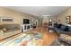 Inviting living space featuring an open layout, comfortable seating, and natural light at 601 N Mcdonald St # 208, Mount Dora, FL 32757