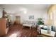 Spacious living room with laminate floors, high ceilings, lots of light, and comfortable seating at 6022 Wilander St, Leesburg, FL 34748