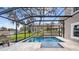 Private screened pool and spa area, perfect for relaxation and entertaining at 11007 Lake Katherine Cir, Clermont, FL 34711