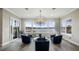 Bright sitting area with floor to ceiling windows that look out over the lake at 11007 Lake Katherine Cir, Clermont, FL 34711