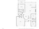 Layout of the home with primary bedroom, kitchen, living room, additional bedrooms and access to a screened in patio at 1380 Mayesville Way, The Villages, FL 32162