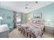 Bright bedroom with a window and comfortable furnishings at 1510 E Schwartz Blvd, The Villages, FL 32159