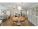 Spacious open concept with dining area and living area at 1510 E Schwartz Blvd, The Villages, FL 32159