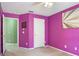 Bedroom featuring a ceiling fan, carpeted floors, and art work at 1792 Presidio Dr, Clermont, FL 34711