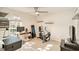 A home office or spare bedroom that features a ceiling fan and laminate flooring at 181 Sutter Dr, Clermont, FL 34711