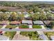 Home exterior featuring a well-maintained lawn, modern driveway, and attractive landscaping, creating a welcoming curb appeal at 26800 Racquet Cir, Leesburg, FL 34748