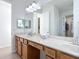 Bathroom with double sink vanity and ample storage at 9113 Sw 91St Court Rd, Ocala, FL 34481