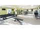 Bright community gym with state-of-the-art equipment, weights, and mirrors at 3180 Paradox Circle # 106, Kissimmee, FL 34746