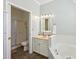 Bathroom featuring a shower and tub with a vanity sink at 32800 Oak Park Dr, Leesburg, FL 34748