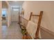 Inviting hallway featuring tile floors, neutral walls, and decor for a welcoming atmosphere at 3719 Holly Grove Ln, Mount Dora, FL 32757