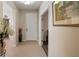 Bright foyer with tile flooring and neutral paint leads into a spacious home with lots of natural light at 906 Shady Canyon Way, Poinciana, FL 34759