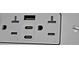 Close up shot of electrical outlet with USB-A and USB-C ports at 12444 Sw 76Th Ln, Dunnellon, FL 34432