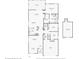 Detailed floorplan showcasing the layout of the rooms in the home at 8051 Saint James Way, Mount Dora, FL 32757