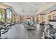 Community gym with modern exercise equipment and expansive windows for natural light at 1023 Timbervale Trl, Clermont, FL 34715