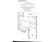 Detailed floor plan of a 3-bedroom house with a library, highlighting room dimensions and layout at 11759 Se 91St Cir, Summerfield, FL 34491