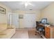 A functional office area with neutral walls, carpeted floors, and plenty of storage space at 17883 Se 125Th Cir, Summerfield, FL 34491