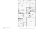 Detailed floorplan showcasing the layout of a home with dimensions for rooms and closets at 2916 Canary Ln, Tavares, FL 32778