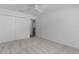 Bedroom with closet, carpet and ceiling fan at 7539 Hagemeyer Pl, The Villages, FL 34762