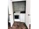 Laundry room with white washer and dryer, offering convenience and functionality at 11252 Country Haven Dr, Lakeland, FL 33809