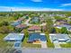 Aerial view of a residential neighborhood featuring well-maintained homes and lush greenery at 17594 Se 95Th Cir, Summerfield, FL 34491