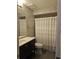 Modern bathroom with stylish tile accents, a vanity with marble countertop, and shower at 2181 Gretna Dr, Deltona, FL 32738