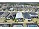 Aerial view of a spacious single-Gathering home with a screened in patio and fenced yard in a Gathering-friendly community at 2183 Ridge Pointe Ln, Clermont, FL 34715