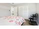 Spacious bedroom with closet and space for a keyboard and stool at 219 N Rossiter St, Mount Dora, FL 32757