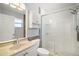 Bathroom features glass enclosed shower and vanity sink at 331 W Lewis Ave, Apopka, FL 32712