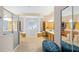 A spacious bathroom featuring walk in shower, soaking tub, and tiled floor at 3728 Mulberry Grove Loop, Leesburg, FL 34748