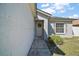 Inviting front entrance with a decorative wreath on the door at 638 Sierra Cir, Davenport, FL 33837