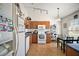 Functional kitchen equipped with appliances and a cozy dining nook at 638 Sierra Cir, Davenport, FL 33837