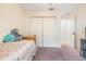 This comfortable bedroom is bright, with a large closet and easy access to the hallway at 6679 Cr 613, Bushnell, FL 33513