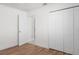 Bedroom closet with white doors at 737 Caldwell Ct, The Villages, FL 32162