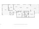 Detailed floor plan of the house featuring the dimensions of each room and the layout at 5829 Tupelo Ter, The Villages, FL 32163