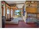 Spacious shed interior with ample storage and exterior access at 1541 Doral Cir, Lady Lake, FL 32159