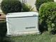A Generac generator sits surrounded by grass and bushes at 17066 Se 111Th Ter, Summerfield, FL 34491
