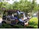 A row of golf carts with sunshades parked under trees at 17066 Se 111Th Ter, Summerfield, FL 34491
