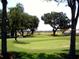Scenic view of the lush green golf course offering a tranquil recreational experience for golf enthusiasts at 17066 Se 111Th Ter, Summerfield, FL 34491
