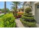 Beautiful landscaping and a well-maintained walkway lead to this lovely home at 20816 Sullivan Ranch Blvd, Mount Dora, FL 32757