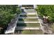Aerial view of outdoor shuffleboard courts surrounded by mature trees at 2142 Margarita Dr, The Villages, FL 32159